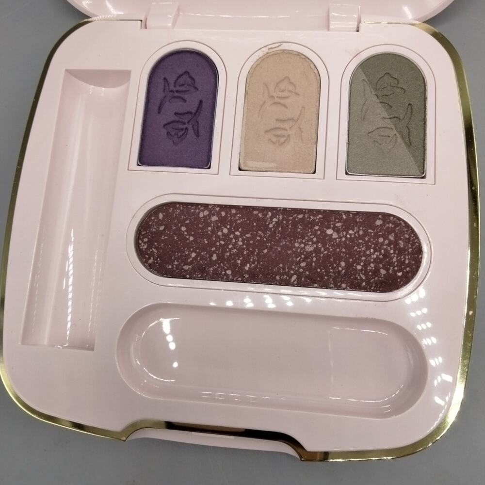 Mary Kay Filled Signature Custom Compact #9004 Aubergine Iris Ivy Spun Silk